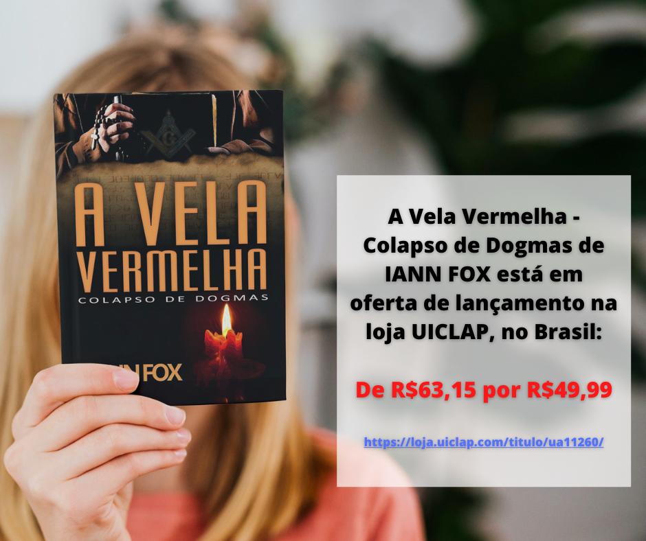 Comprar A Vela Vermelha de Iann Fox, o primeiro romance sobre Maçonaria